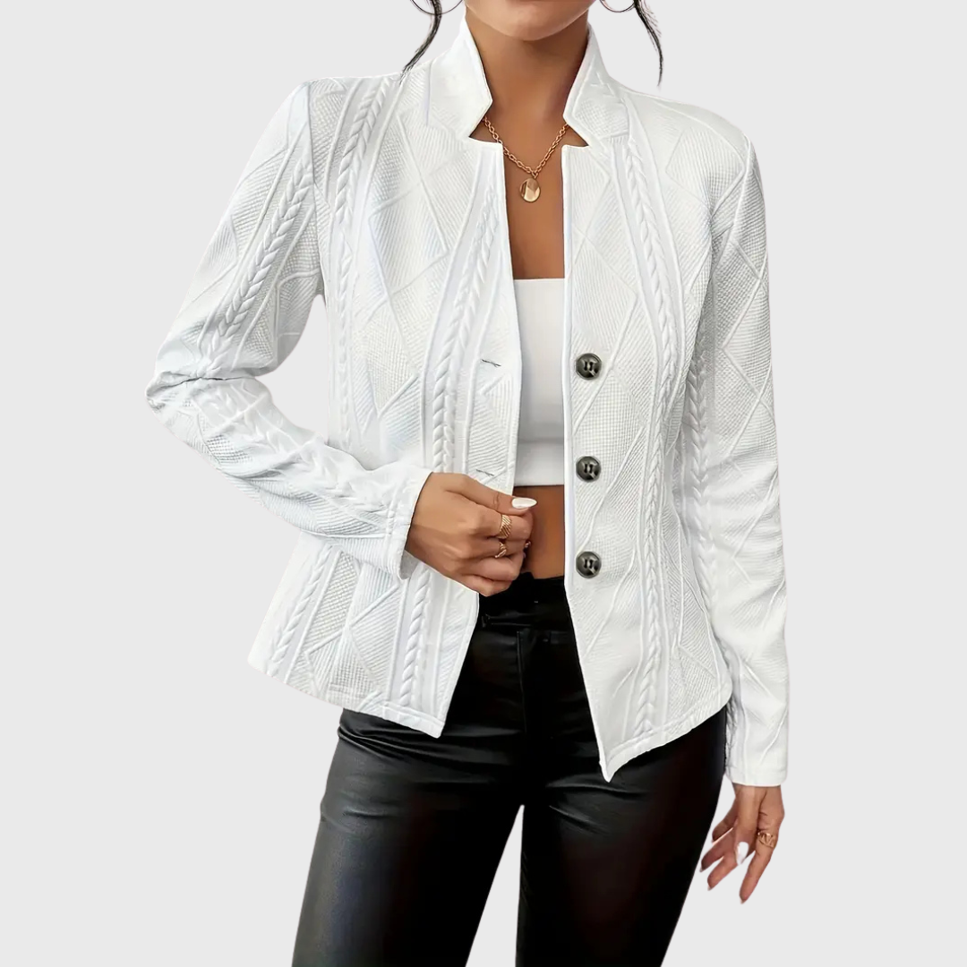 Olivia | Eleganter Blazer mit stilvollen Akzenten