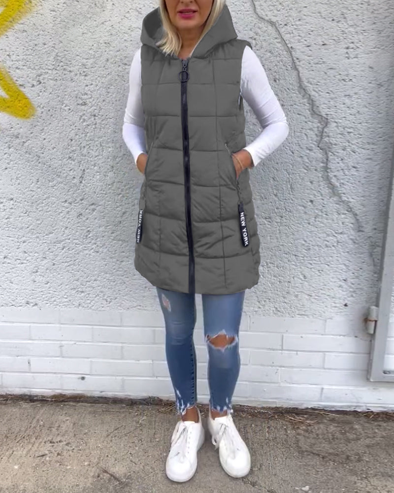 Laluna® | Ärmellose Steppjacke