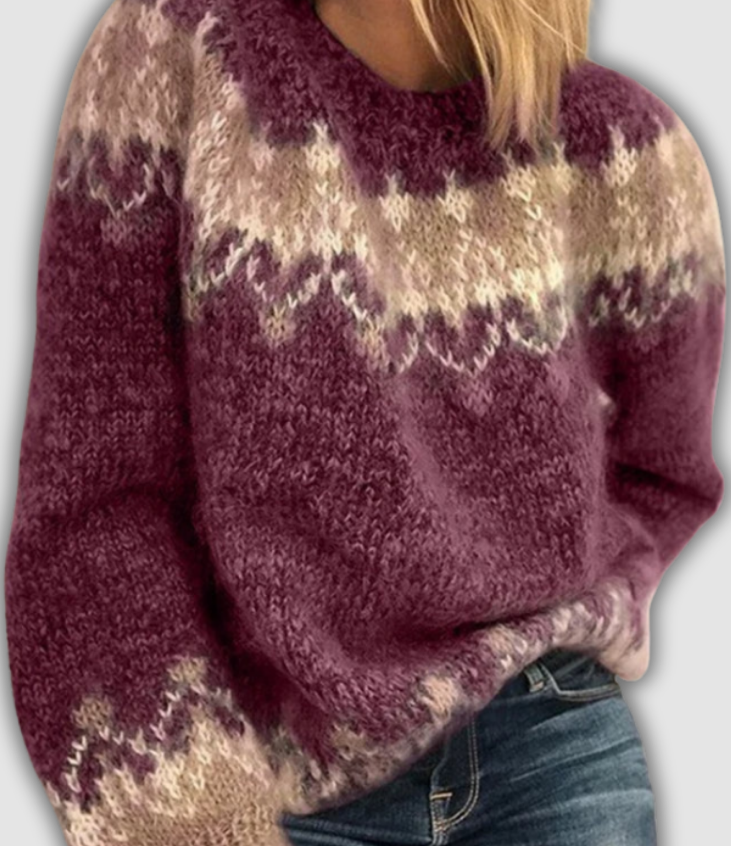 Ylva - Gemütlicher Mohair Pullover