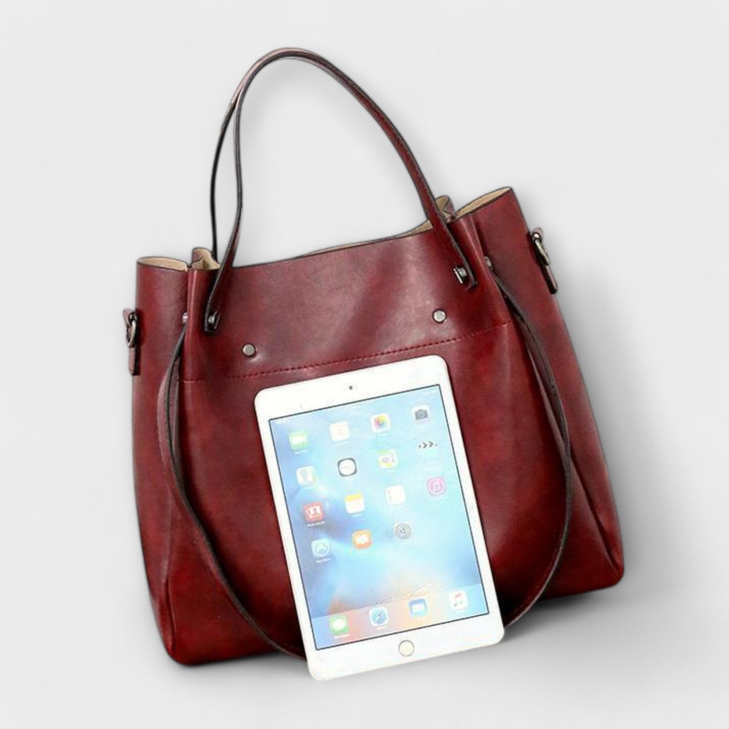 Lora. - 4-teiliges Vintage-Handtaschen-Set