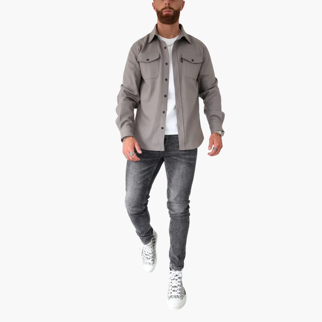 Thom | Hemdjacke mit Knopfleiste