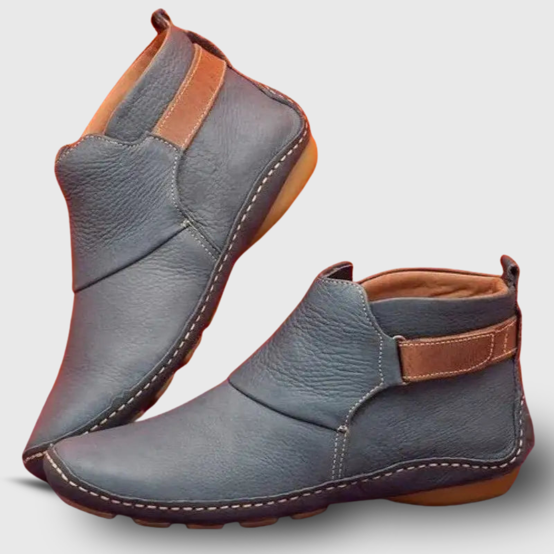 Nadina | Wasserdichte Stiefeletten mit seitlicher Schnürung.