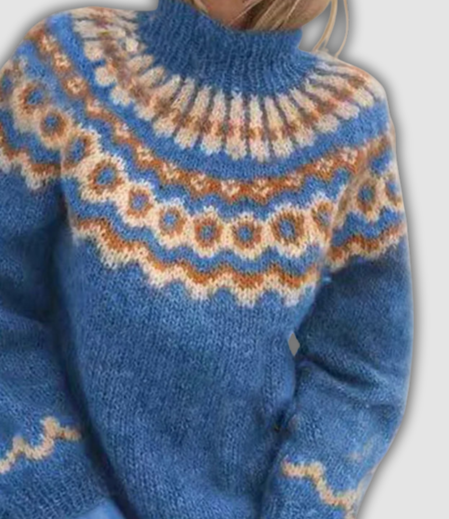 Violetta - Gemütlicher Rollkragenpullover