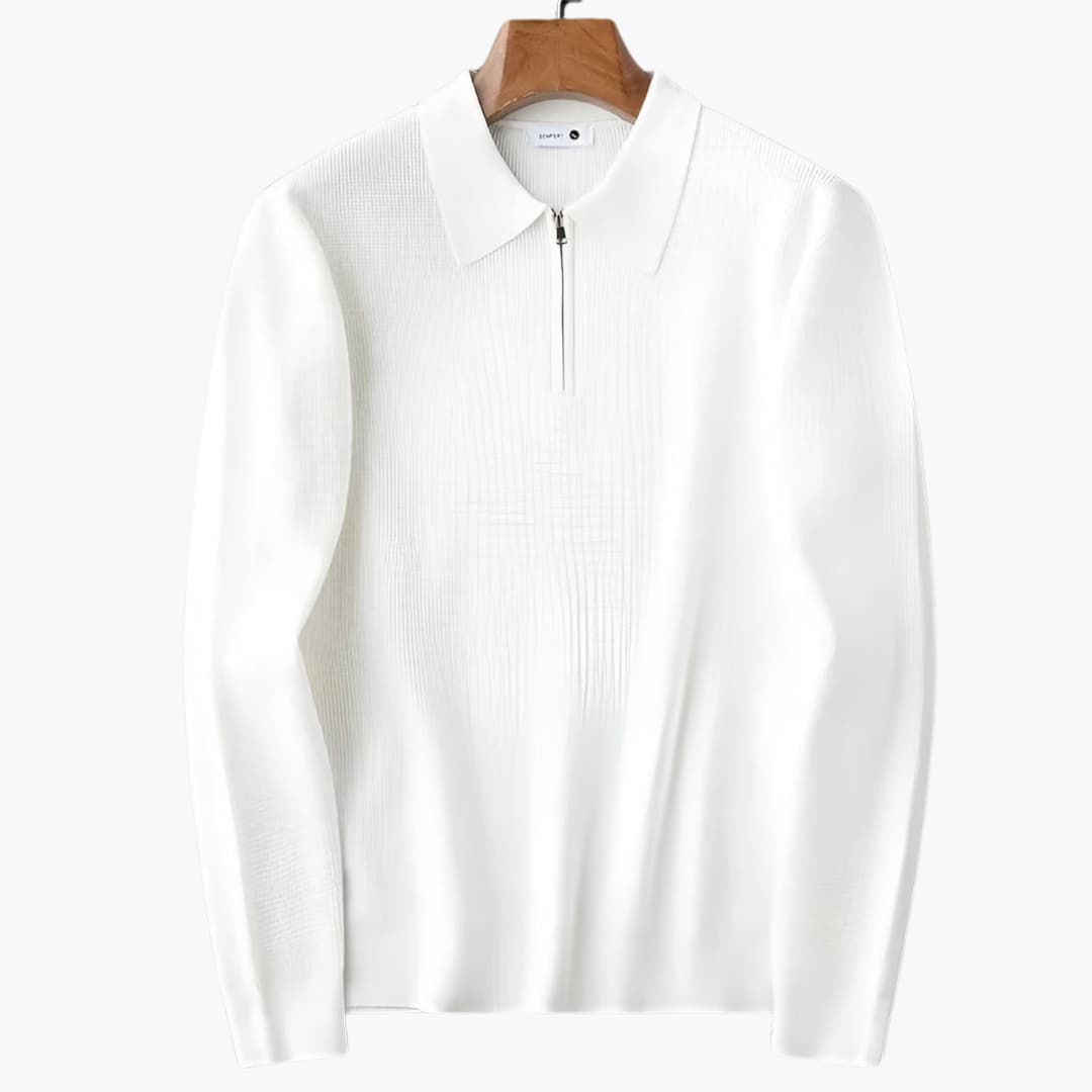 Felix | Premium Gestricktes Poloshirt