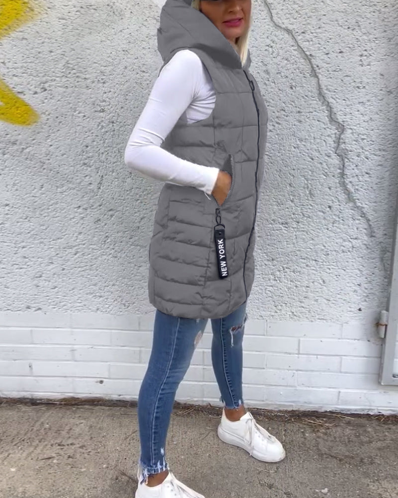 Laluna® | Ärmellose Steppjacke