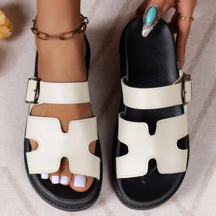 Mellanie - Orthopädische Sandalen mit elegantem Design – Luxuriöser Komfort in jedem Schritt