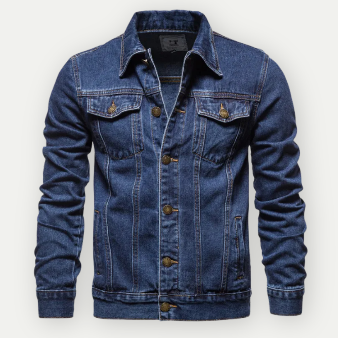 Thorsten | Klassische Denim-Truckerjacke