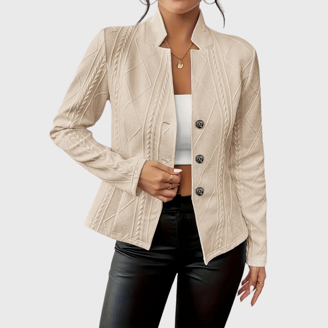 Olivia | Eleganter Blazer mit stilvollen Akzenten