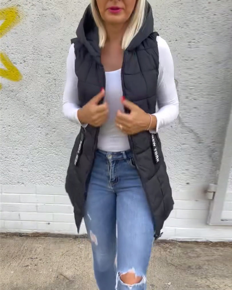 Laluna® | Ärmellose Steppjacke