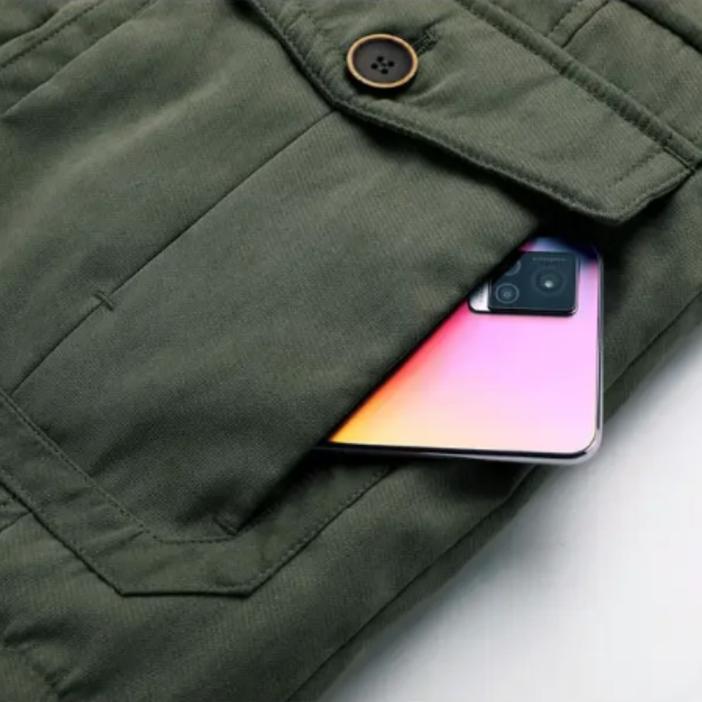 Elegante Outdoor-Padded Jacke