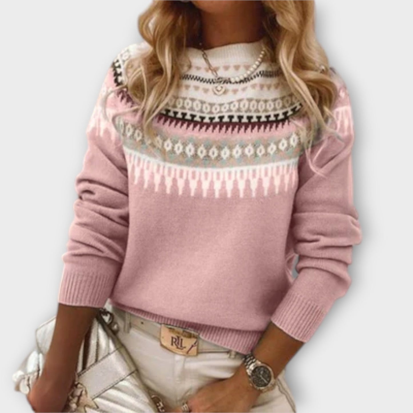 Lena - Kuscheliger & warmer Alltags-Strickpullover