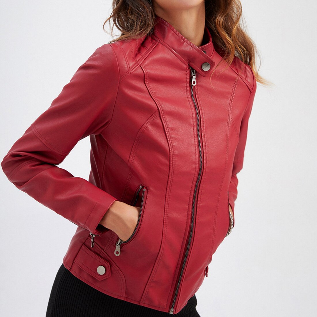 Diana Damen Lederjacke