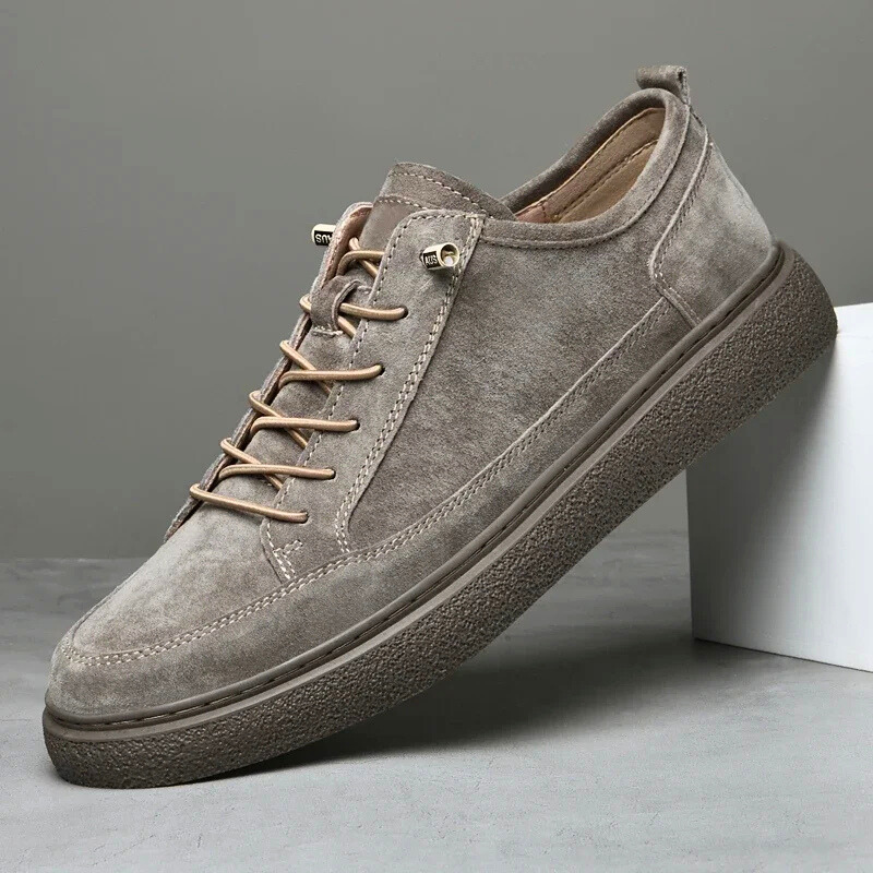 Herren Leder Freizeit Sneakers