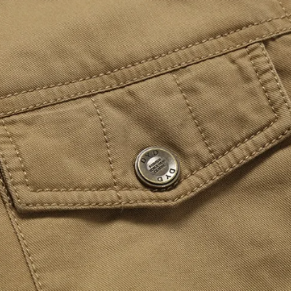 Elegante Baumwollgefütterte Winterjacke