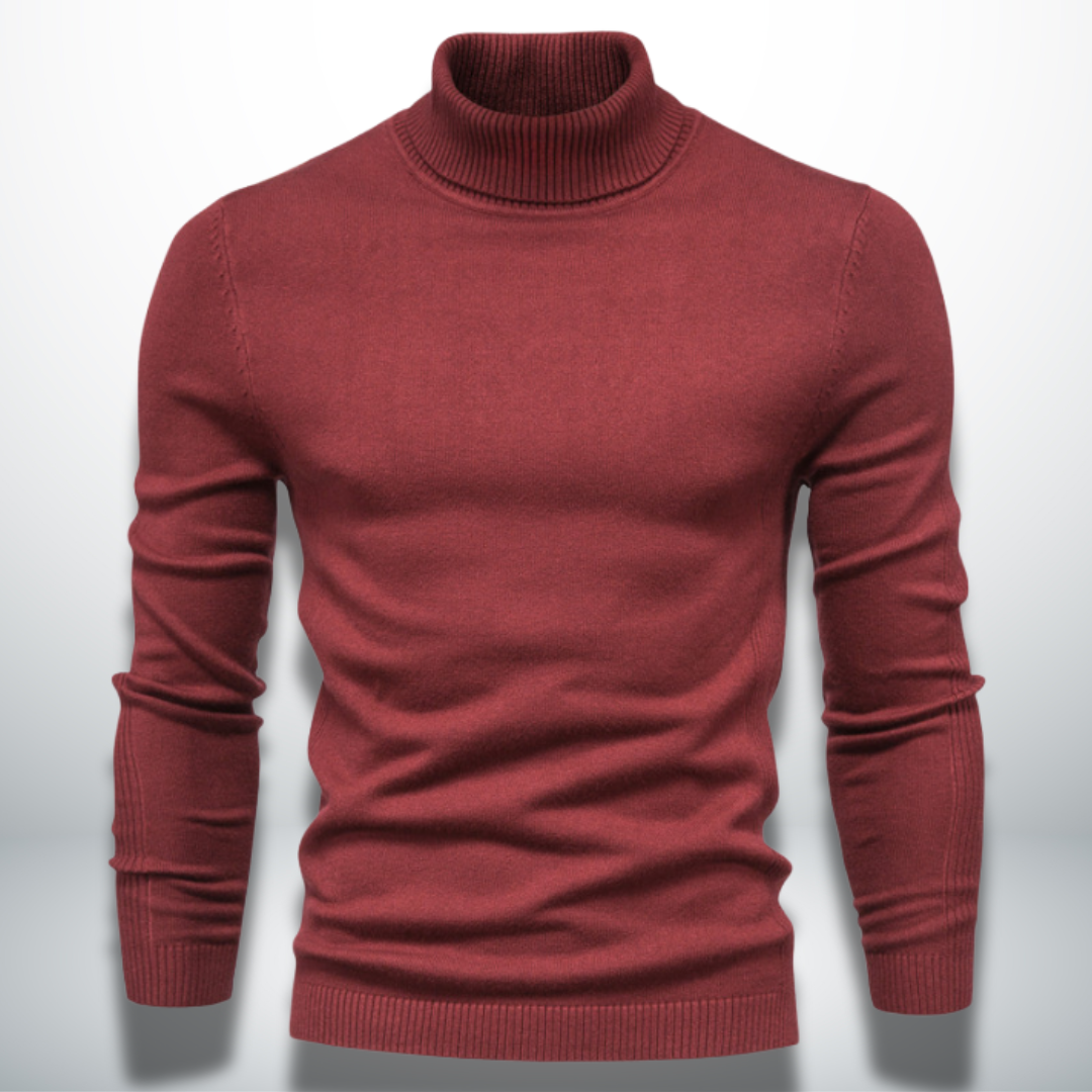 Ellis - Eleganter Stehkragenpullover