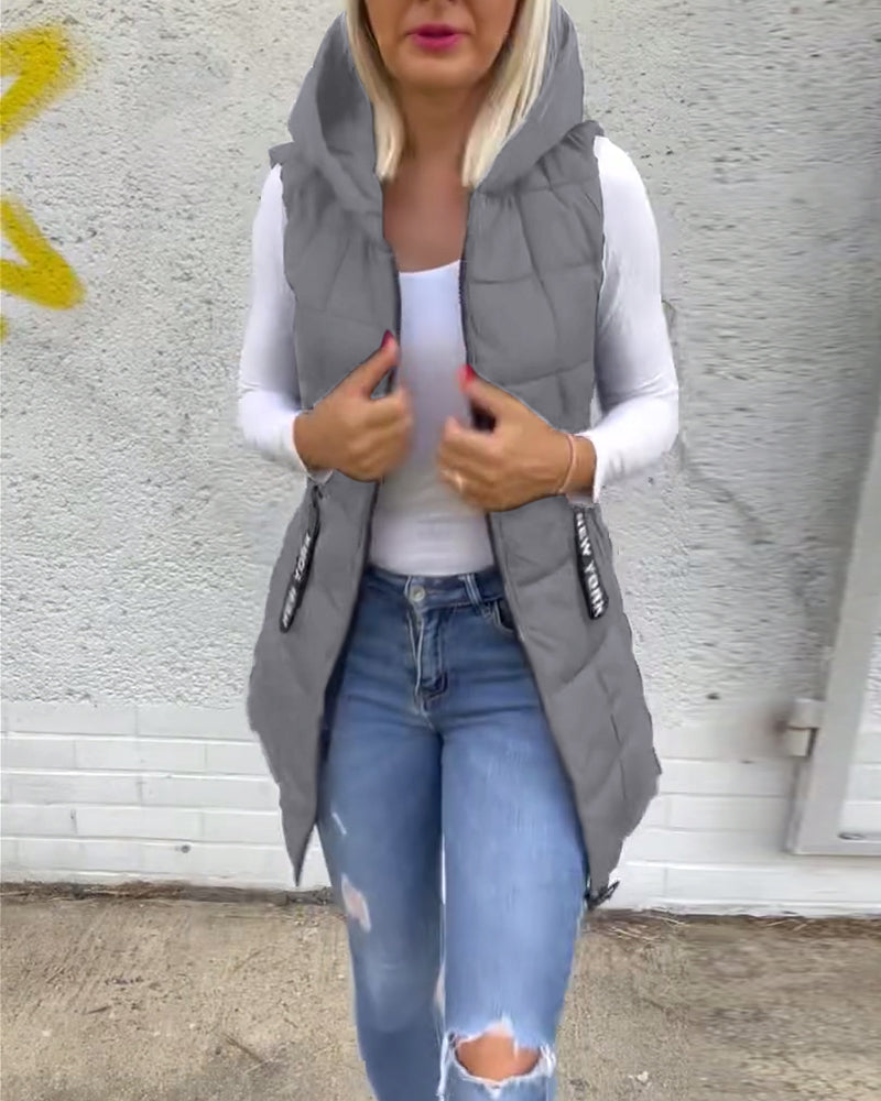 Laluna® | Ärmellose Steppjacke
