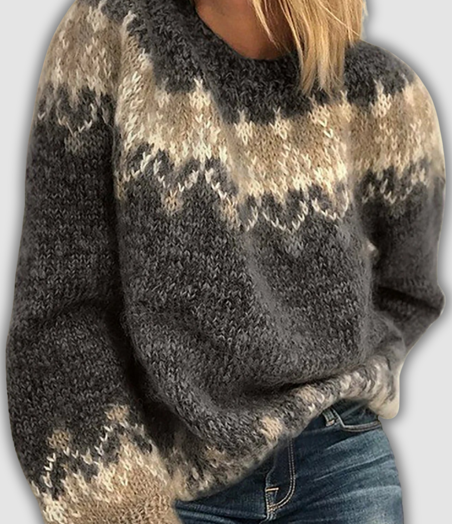 Ylva - Gemütlicher Mohair Pullover