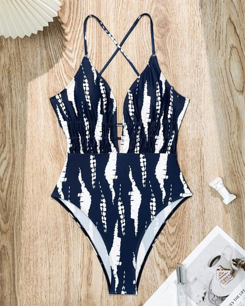 Badeanzug sexy Triangel Einteiler