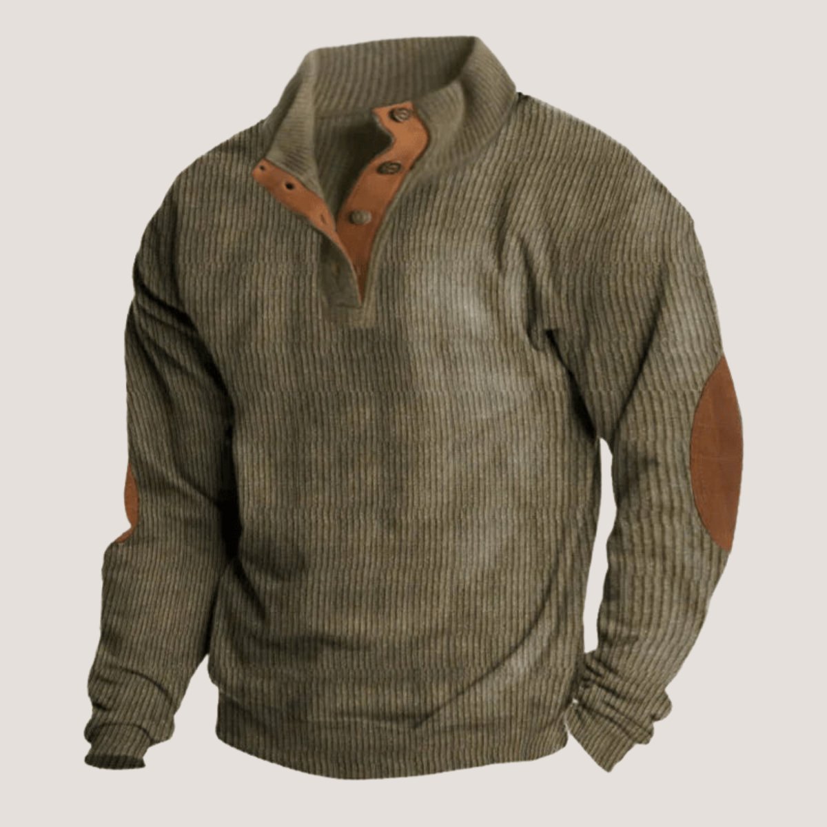Frank | Corduroy Sweatshirt mit Bootsausschnitt