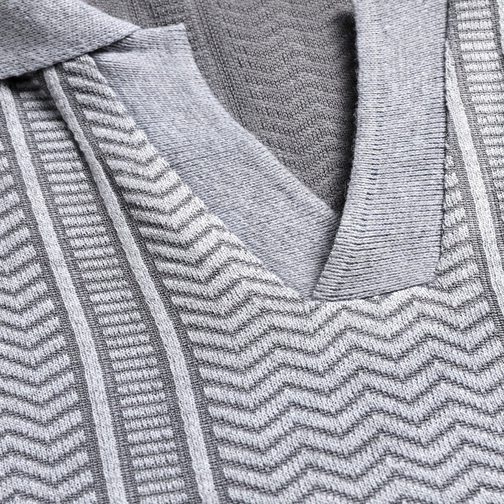 Cavallaro - Strick-Polo-Shirt