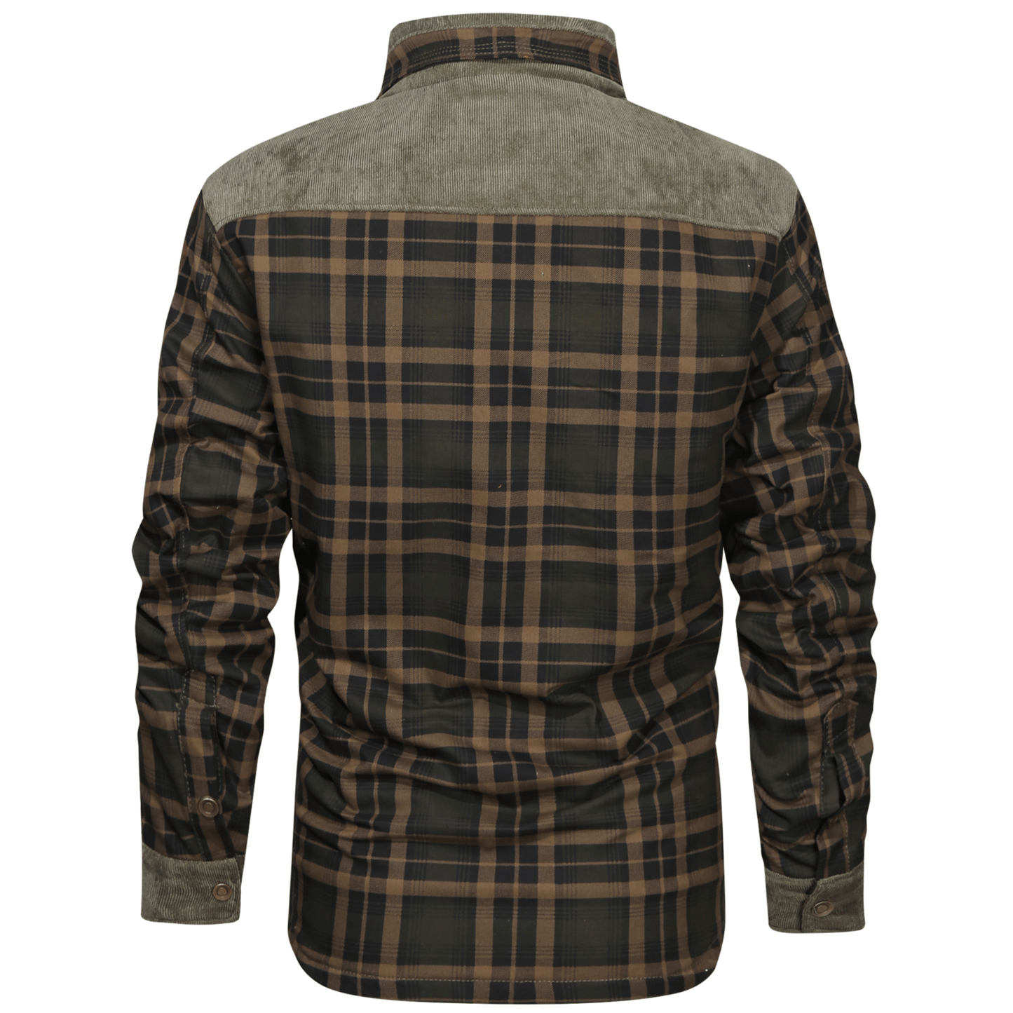 Manfred | Warm gestreifte Flanelljacke