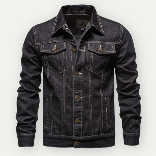 Thorsten | Klassische Denim-Truckerjacke
