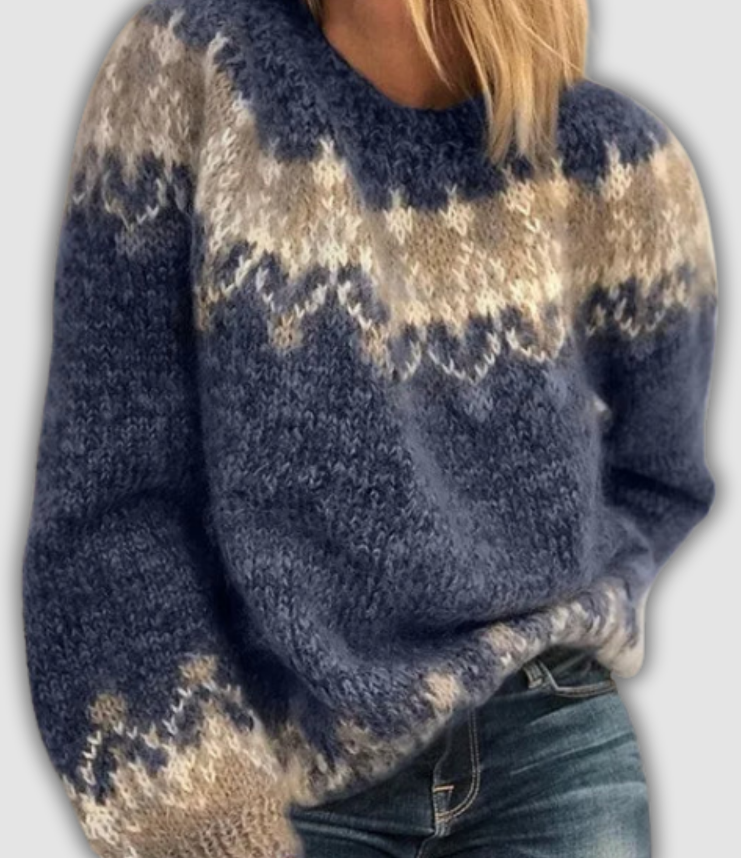 Ylva - Gemütlicher Mohair Pullover