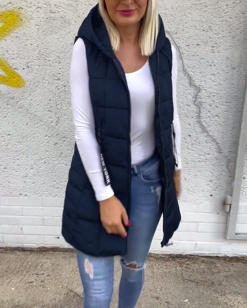 Laluna® | Ärmellose Steppjacke