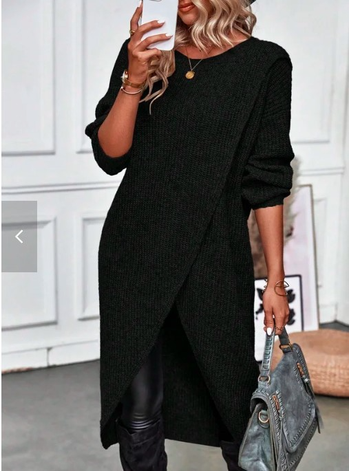 Olivia - Stricklangkleid