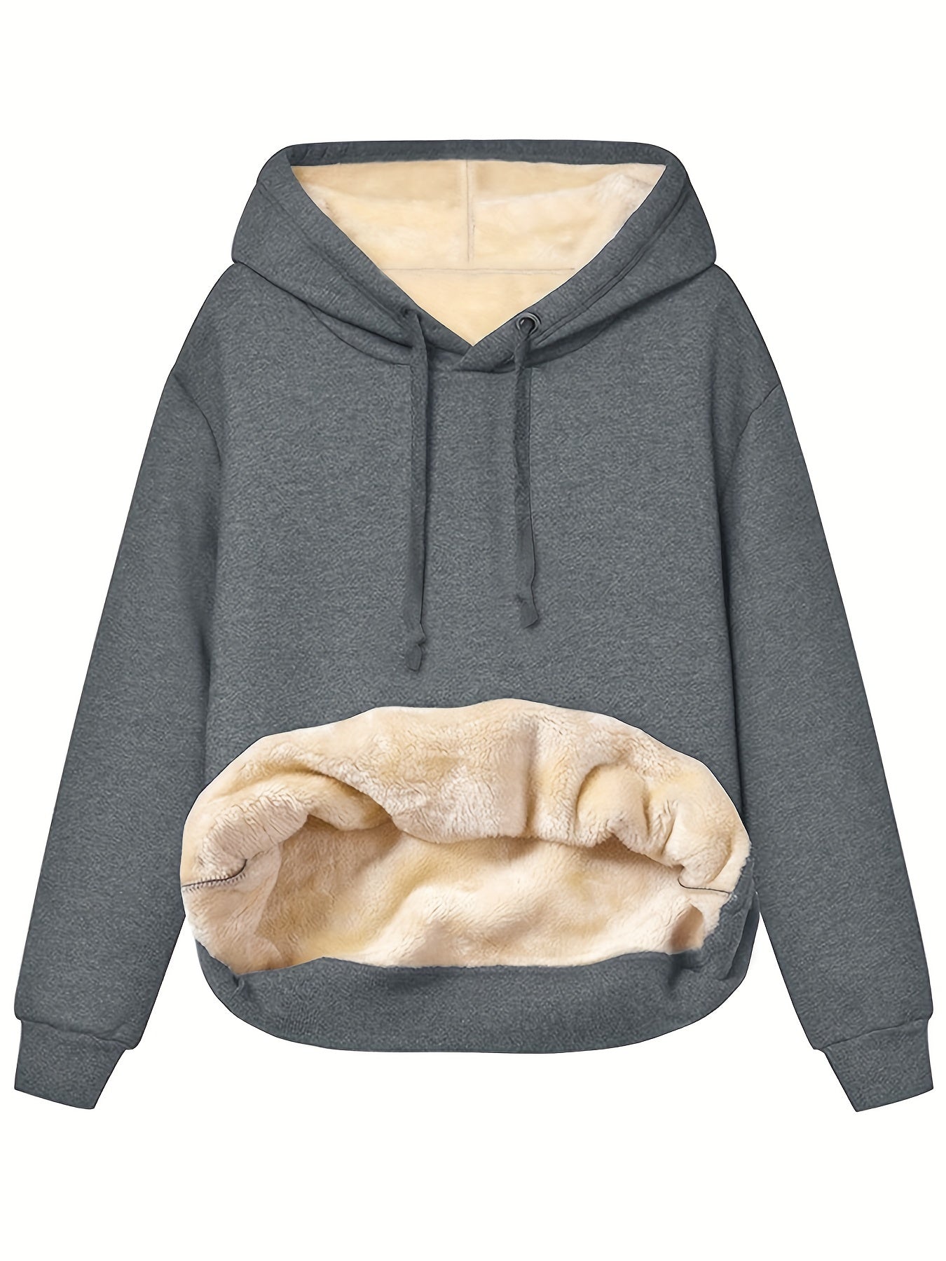 Mera - Sweatshirt Mit Kapuze und Fleece-Futter