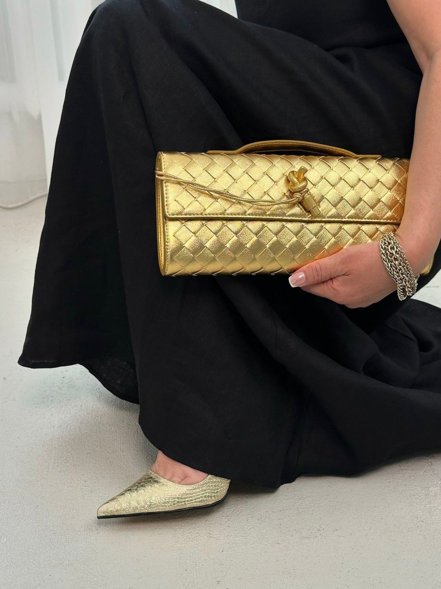 Anna | Gewebte Clutch