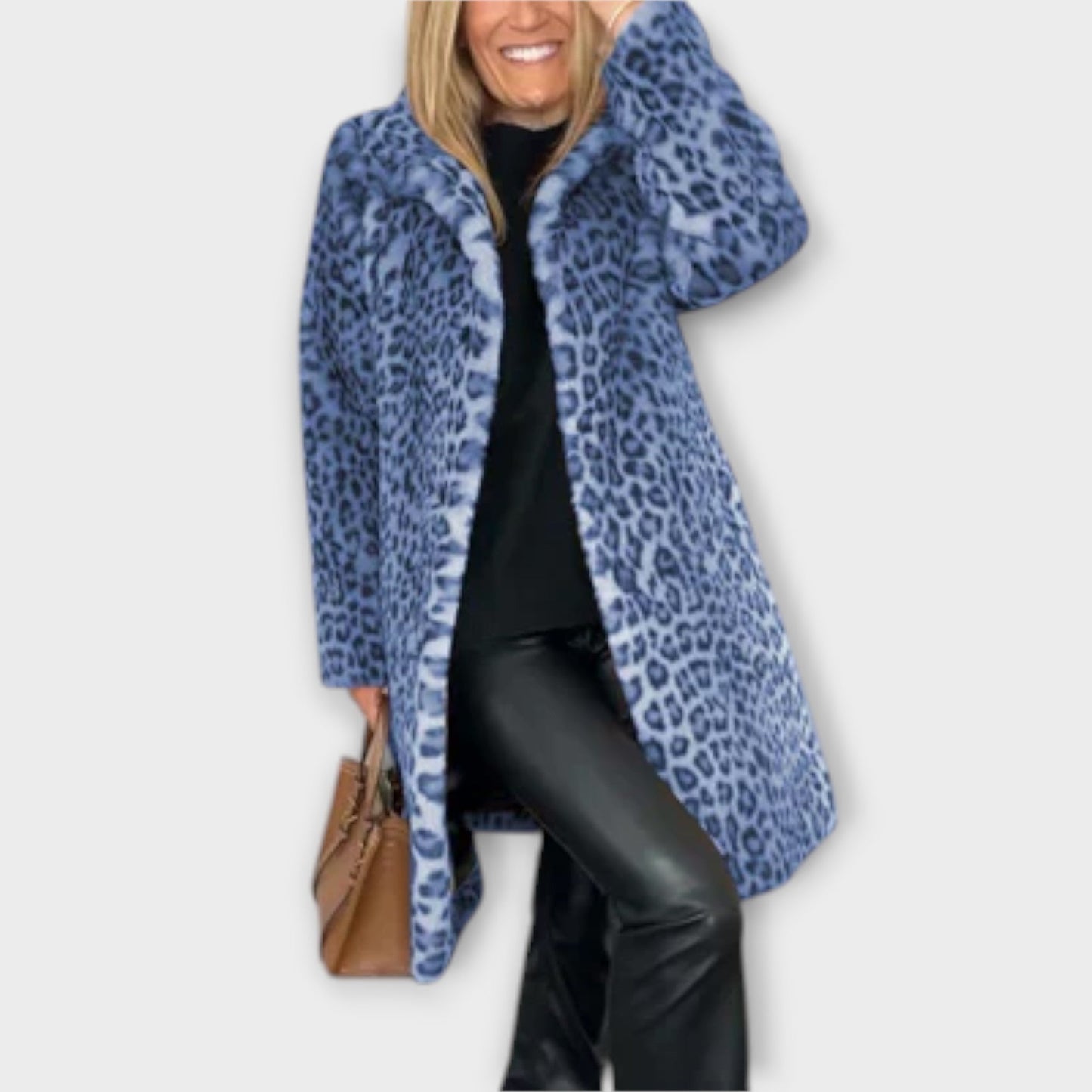 Amara - Leopard Print Coat