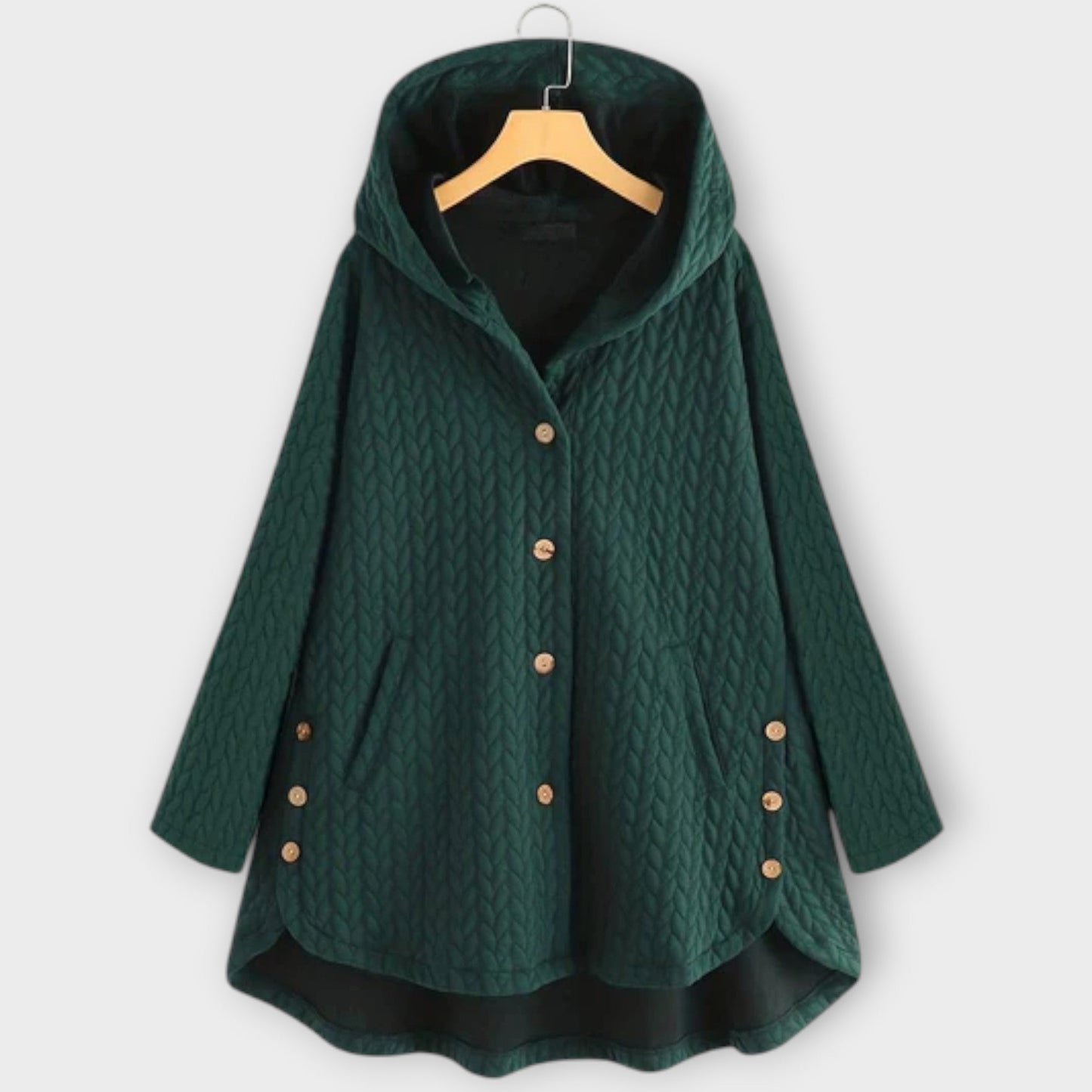 Leslie - Gemütliche Button-Up Jacke