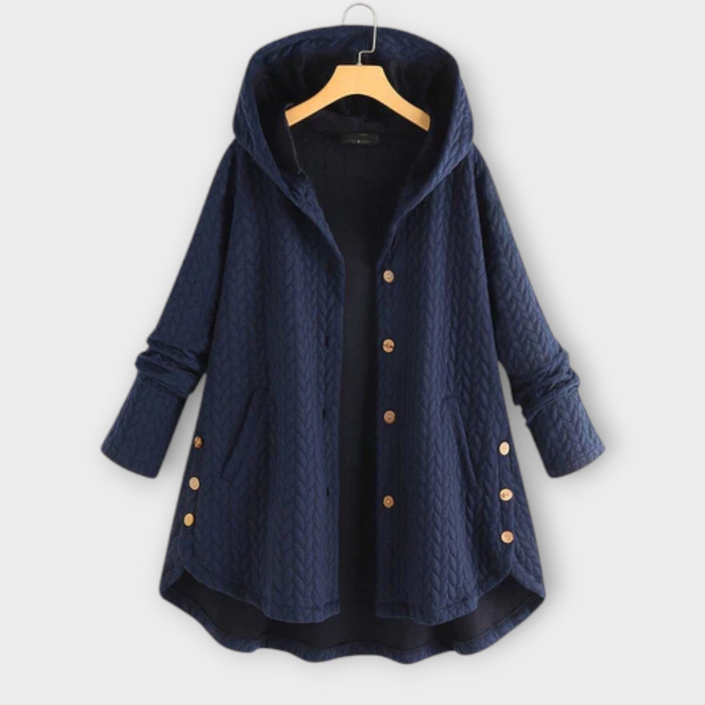Leslie - Gemütliche Button-Up Jacke