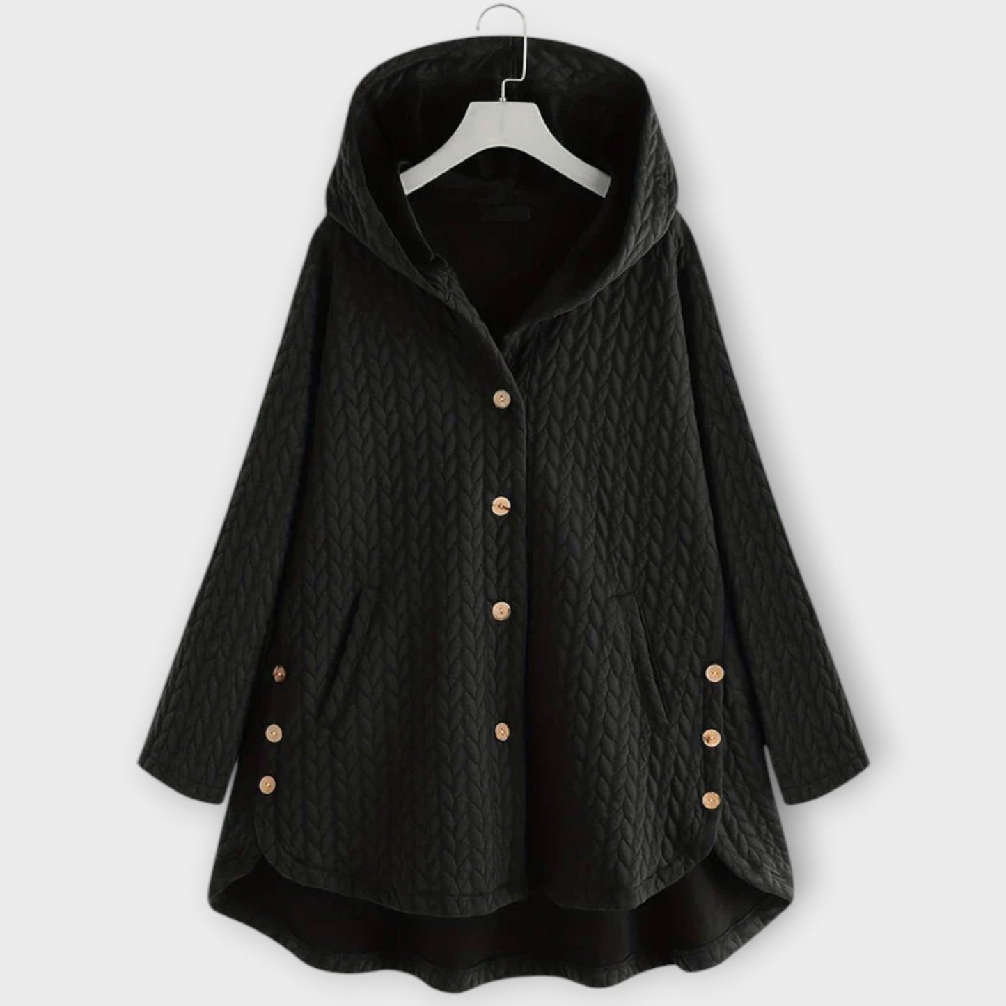 Leslie - Gemütliche Button-Up Jacke