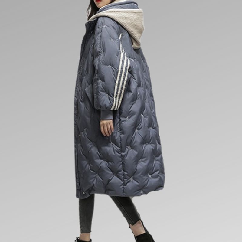 Mila | Langer Puffer-Mantel
