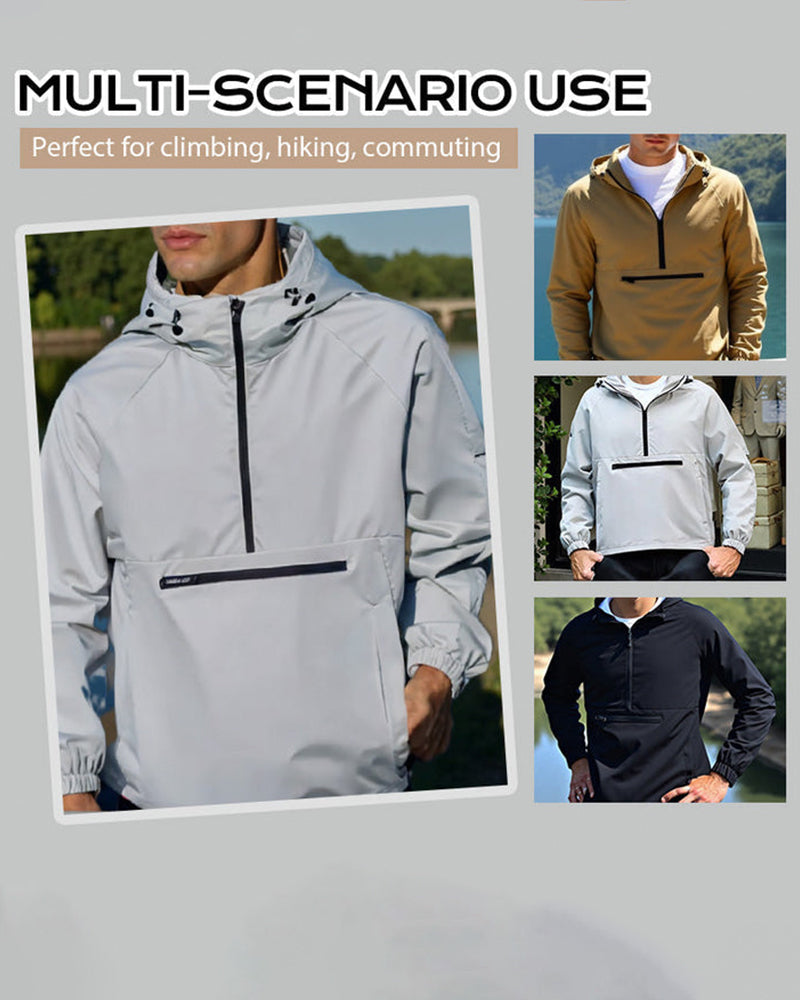 Herren Outdoor-Jacke Wind- Und Wasserdicht