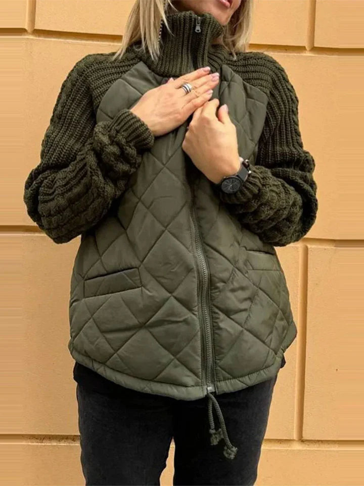 Renate - Coole Patchworkjacke