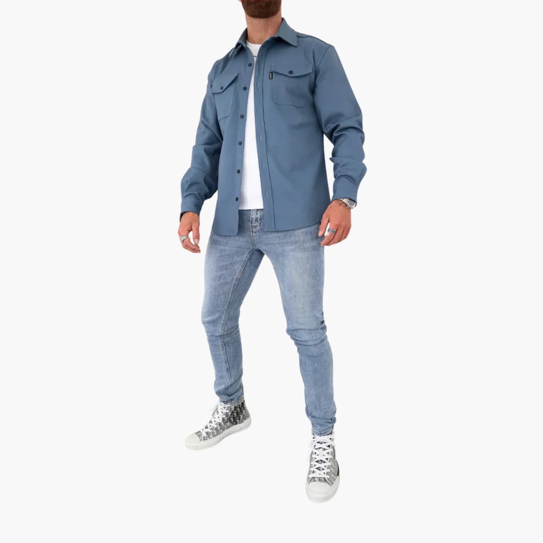 Thom | Hemdjacke mit Knopfleiste