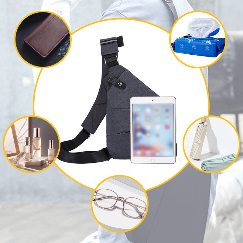 Diebstahlsichere Schultertasche