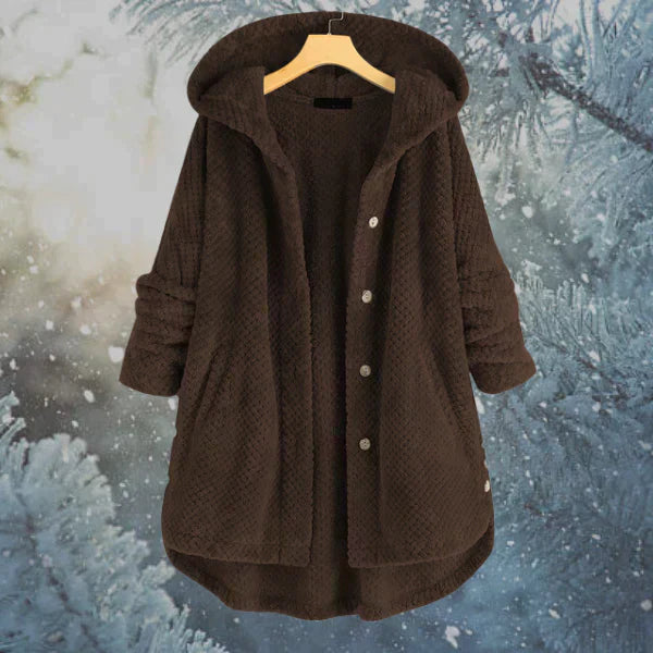 Damen-Winterjacke mit Kapuze und warmem Innenfutter | Ideal für Herbst und Winter