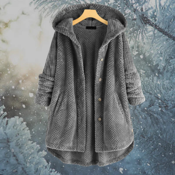 Damen-Winterjacke mit Kapuze und warmem Innenfutter | Ideal für Herbst und Winter