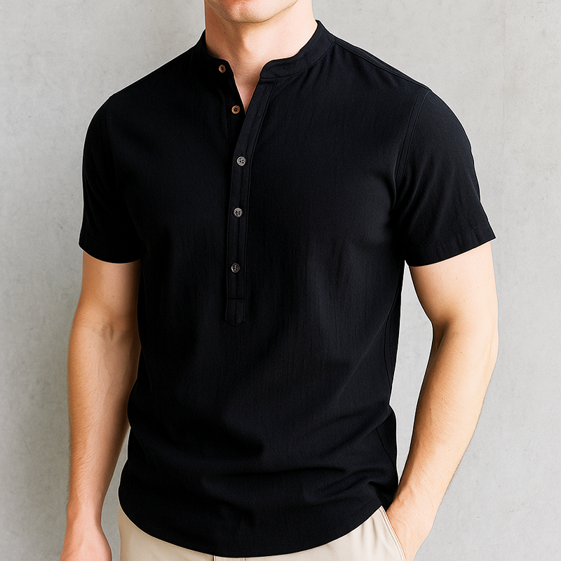 Bayshore Baumwoll-Leinen Softwear Hemd