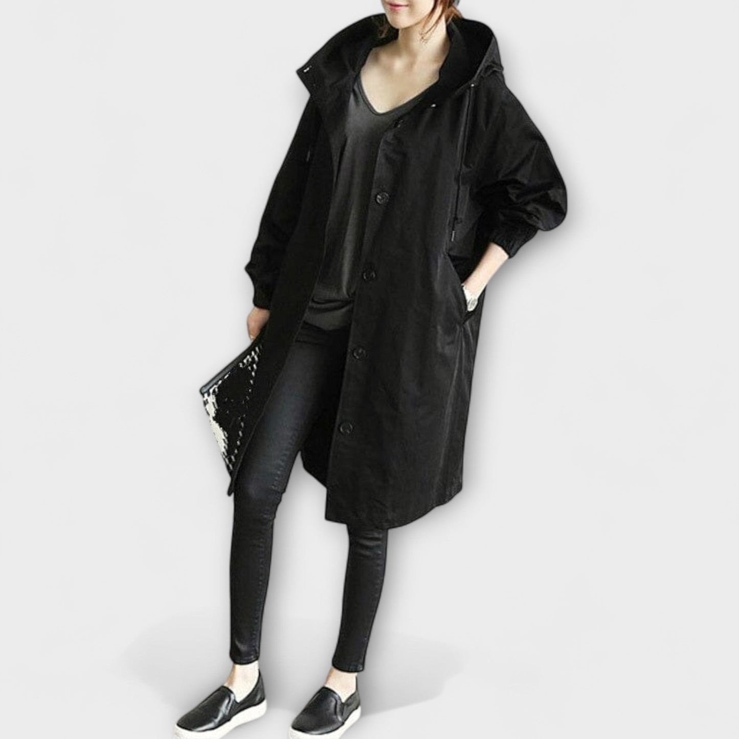 Lorena - Eleganter wasserdichter Trenchcoat