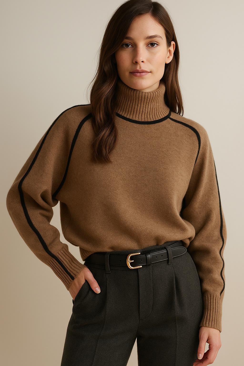Greta – Rollkragen Pullover