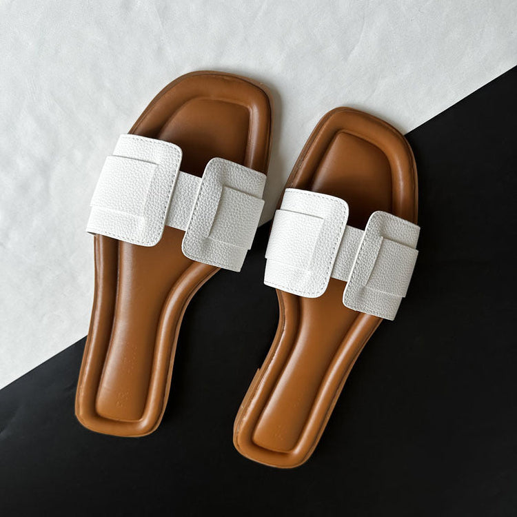 "Eleganza Mediterranea" Leder Sandalen