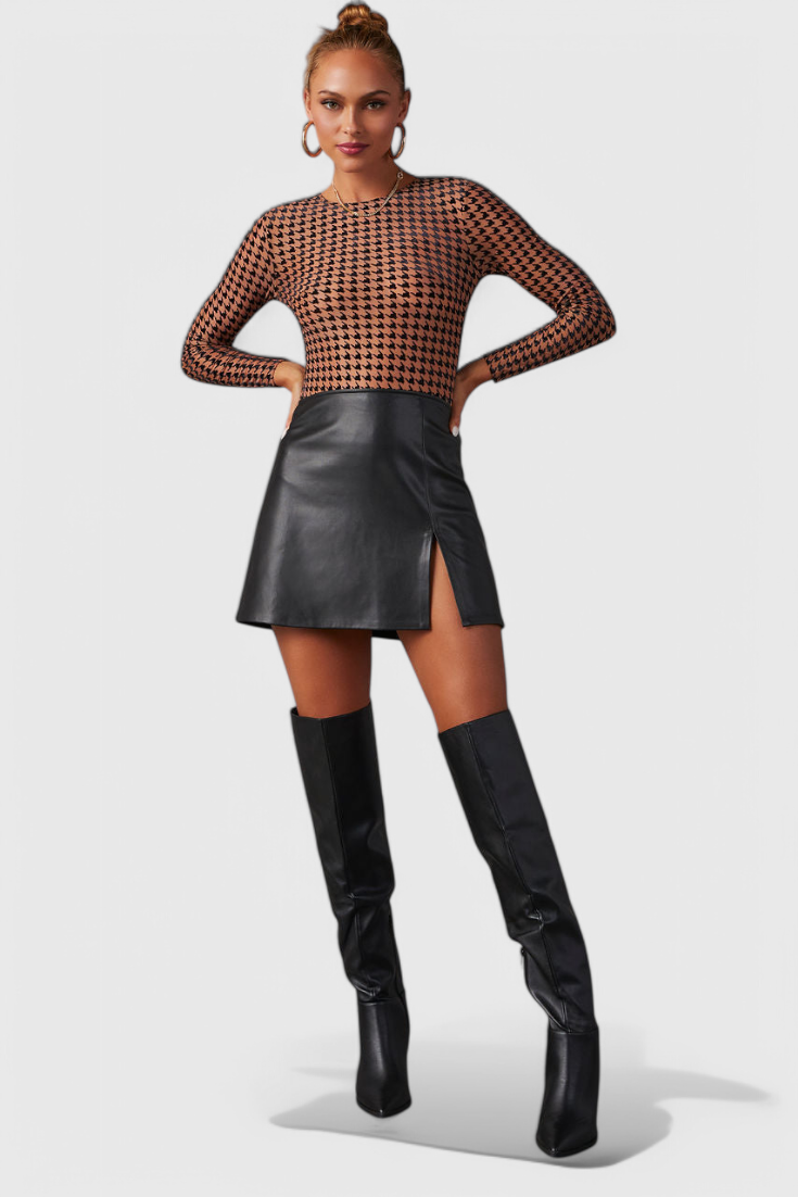 "Bella Hohe Stiefel mit Blockabsatz"