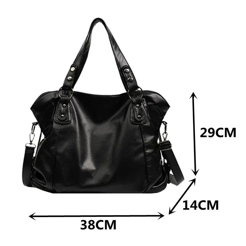 Stilvolle Hobo-Schultertasche