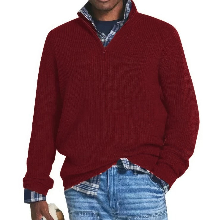 Finn - Bequemer Zip-Pullover