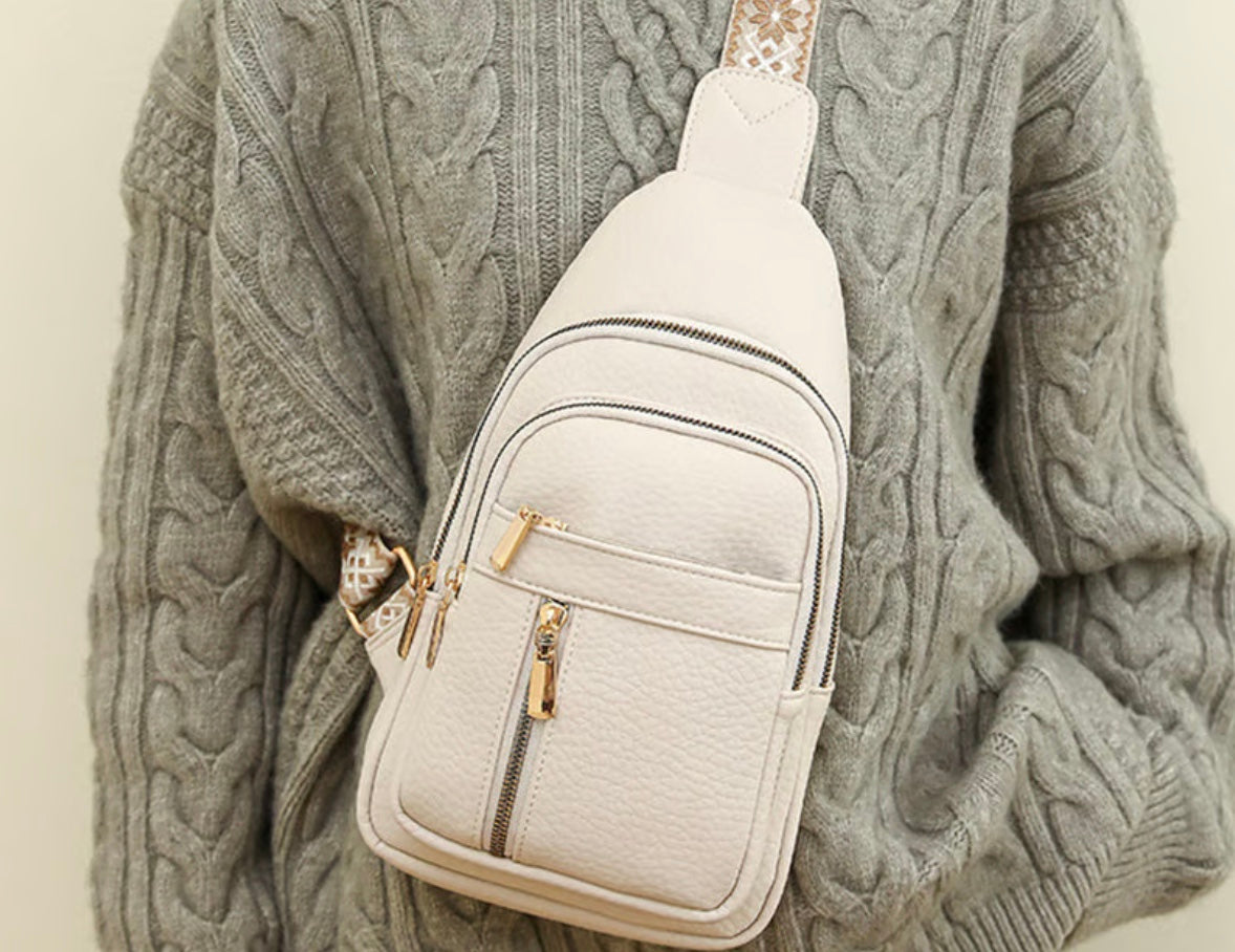 LAVIYA Umhängetasche  - Elegante Ledertasche